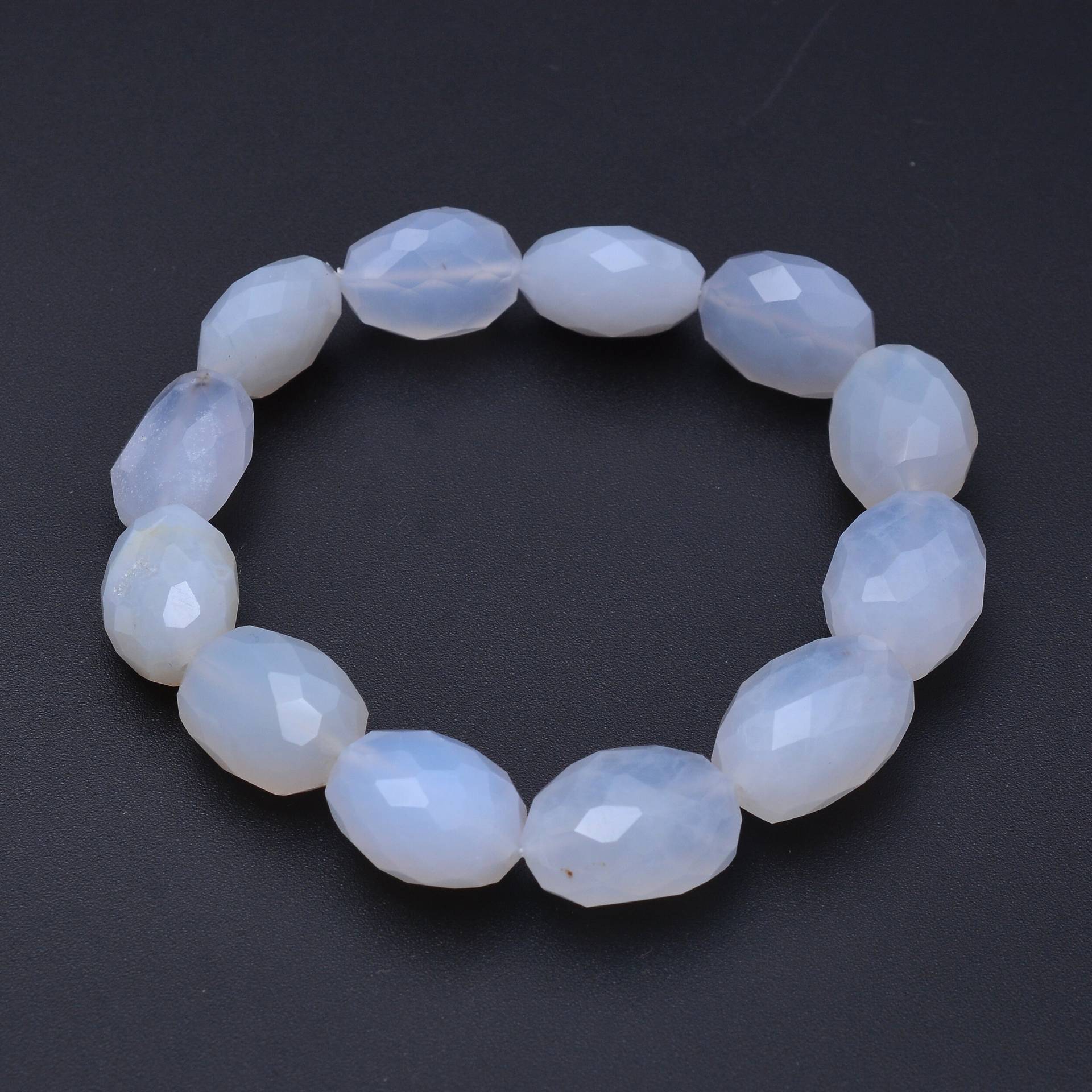 Chalcedon Armband, Chalcedon Armband, Edelstein Armband von ColorOfGems