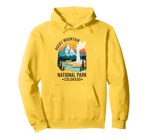 Colorado Rocky Mountain National Park Souvenir Männer Frauen Pullover Hoodie von Colorado Rocky Mountain National Park Souvenirs