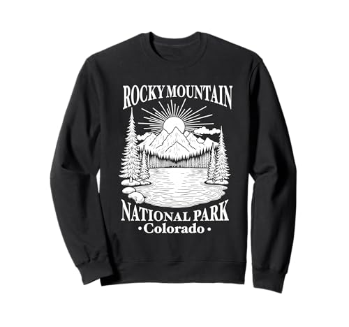 Colorado Rocky Mountain National Park Souvenir Männer Frauen Sweatshirt von Colorado Rocky Mountain National Park Souvenirs