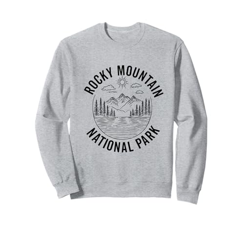 Colorado Rocky Mountain National Park Souvenir Männer Frauen Sweatshirt von Colorado Rocky Mountain National Park Souvenirs