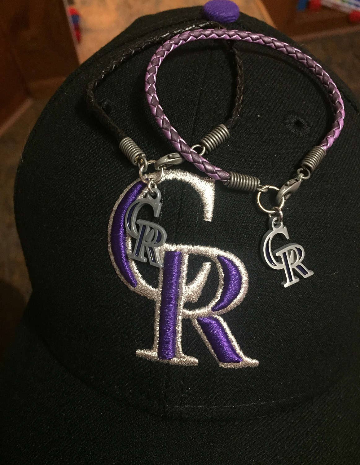 Colorado Rockies Geflochtenes Lederarmband Colorado Rockies Geflochtenes Lederarmband von ColoradoHorseTracks