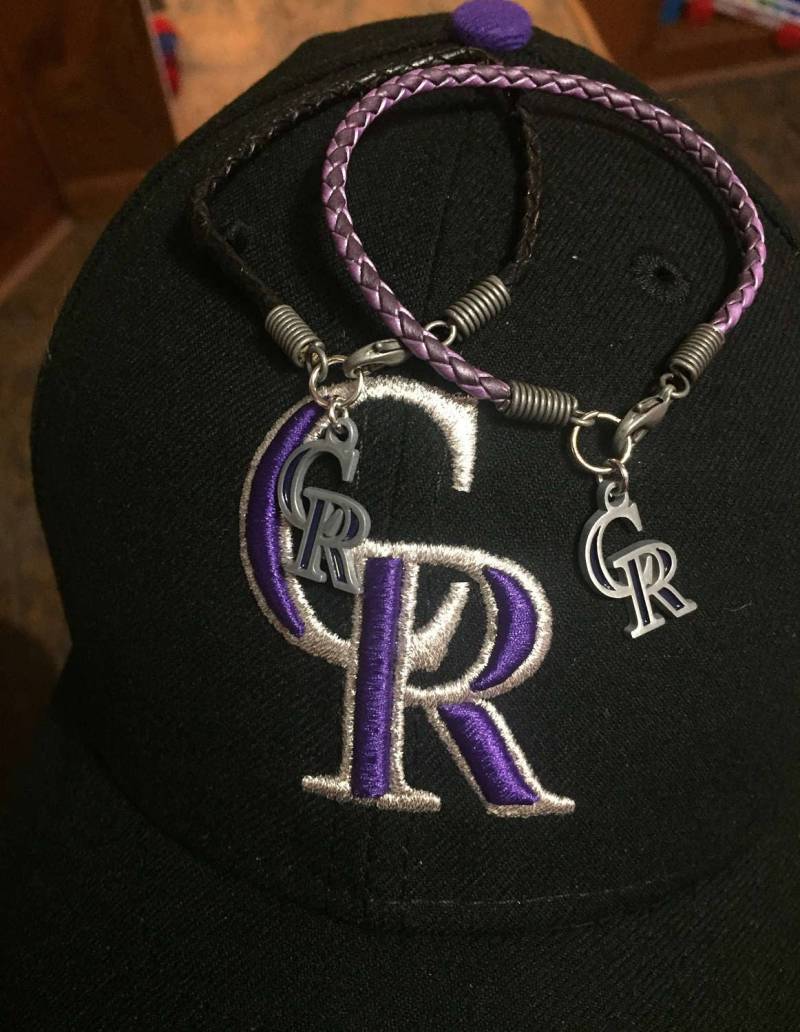 Colorado Rockies Geflochtenes Lederarmband von ColoradoHorseTracks