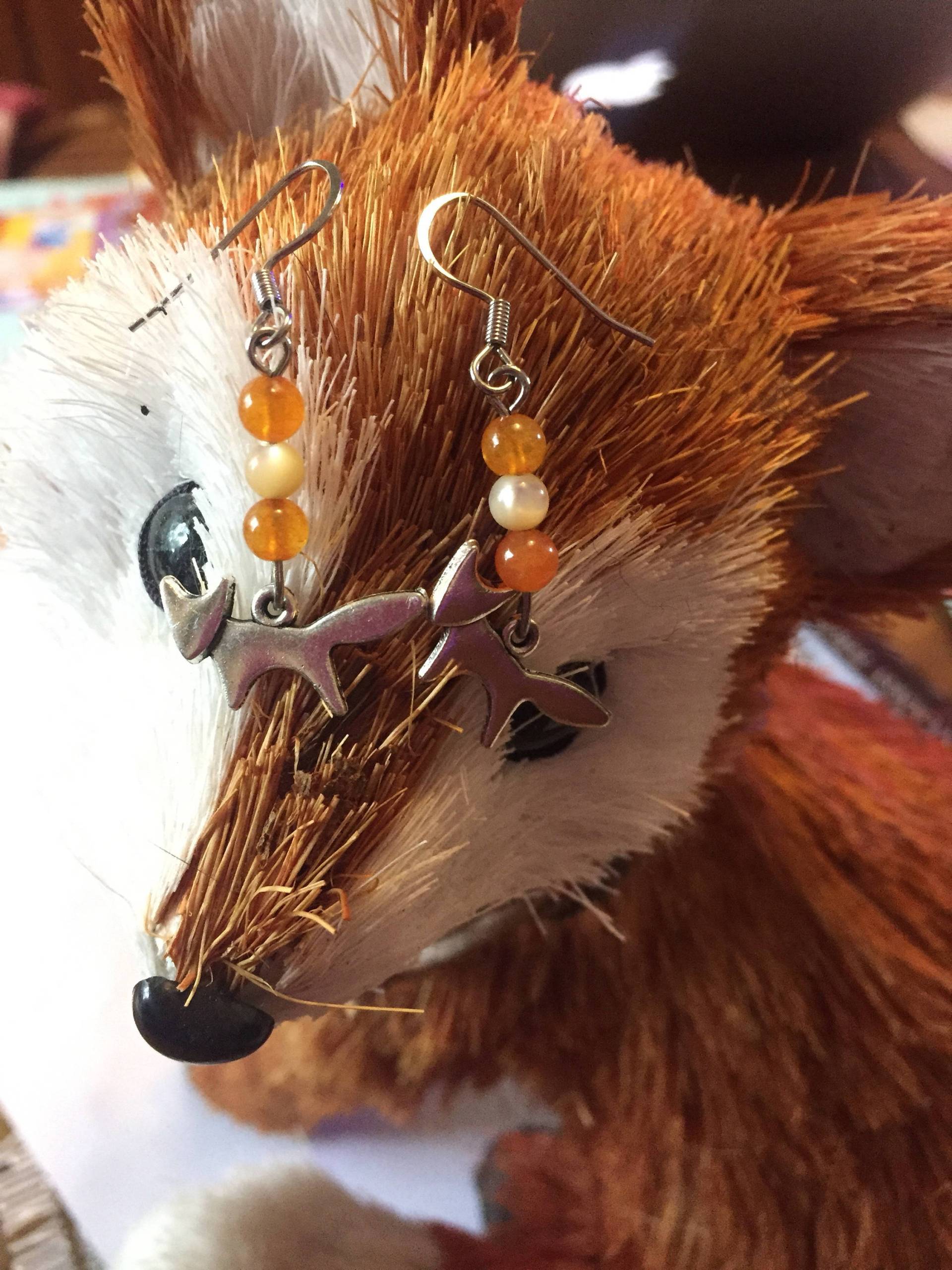 Fuchs-Ohrringe Fuchs-Ohrringe von ColoradoHorseTracks