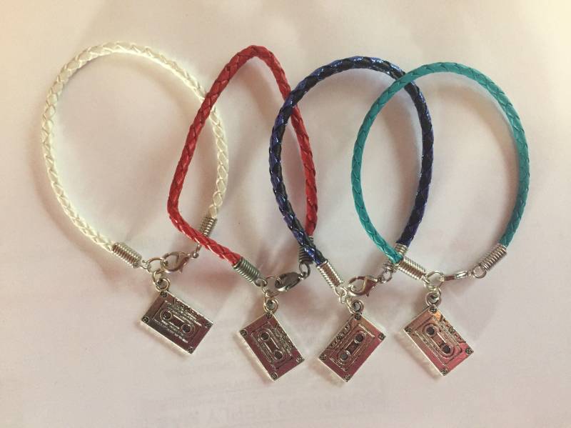 Guardians Of The Galaxy Inspiriert Kassette Geflochtenes Leder Armband von ColoradoHorseTracks