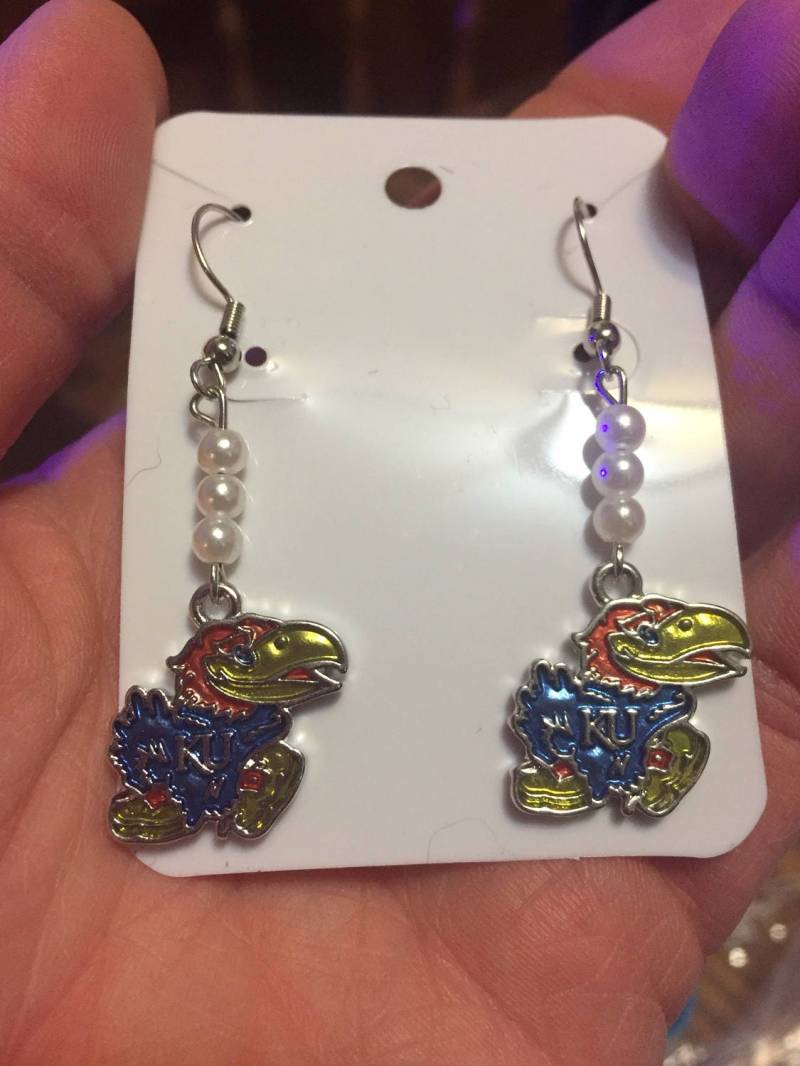 Kansas Jayhawks Ohrringe Kansas Jayhawks Ohrringe von ColoradoHorseTracks