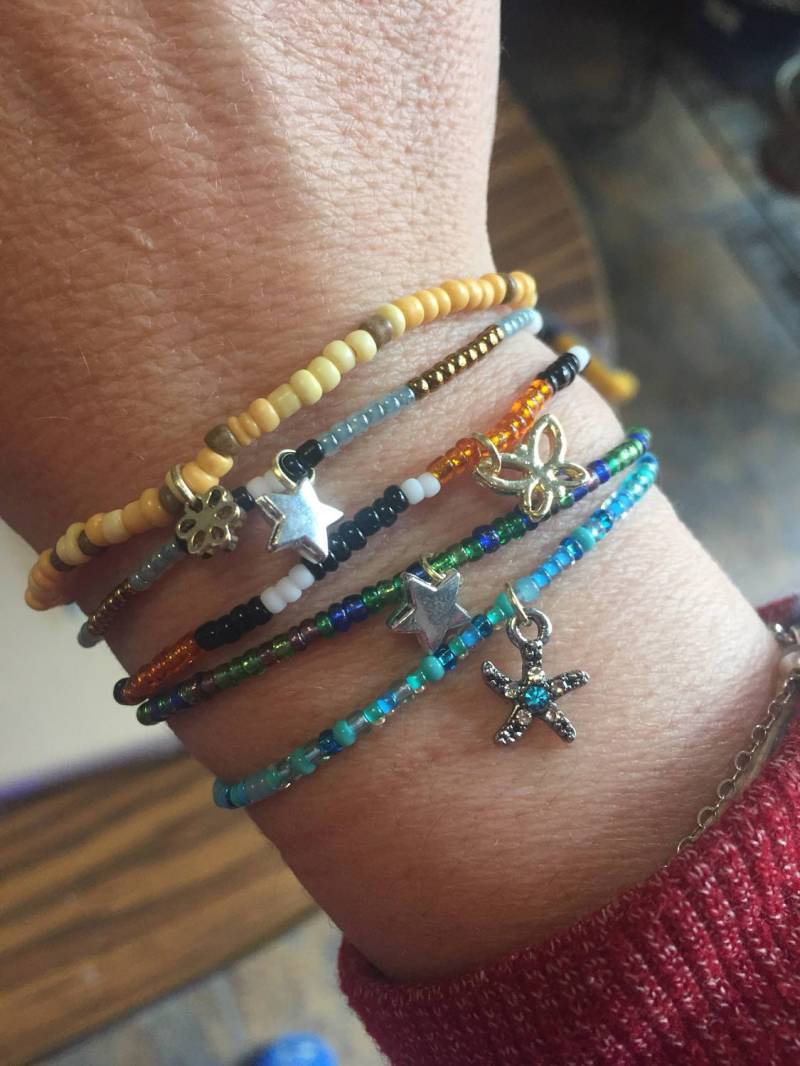 Rocailles Perlen Wunsch Armbänder Rocailles Perlen Wunsch Armbänder von ColoradoHorseTracks