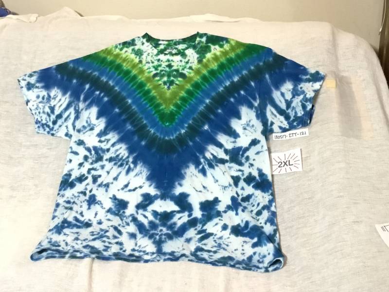 2xl Gebatiktes T-Shirt von ColoradoTied