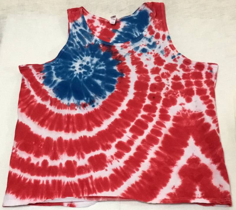 2xl Tank Top Mit Usa Flagge von ColoradoTied