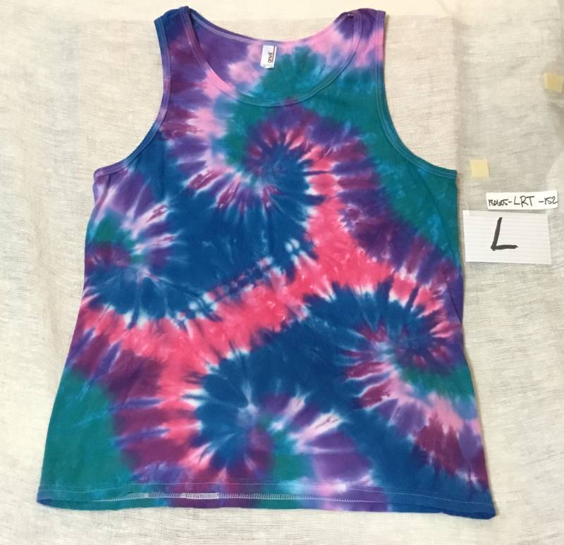 Großes Gebatiktes Tank Top Mit Batikmuster von ColoradoTied