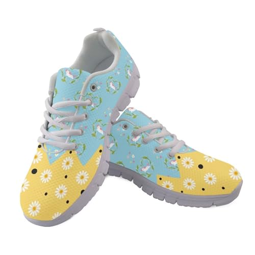 Coloranimal Damen-Laufschuhe, Freizeitschuhe, Sport-Sneaker, Damen-Sneaker, Schnürschuhe, rutschfeste Fitness-Turnschuhe, White Horse Daisy, 36 EU Coloranimal Damen-Laufschuhe, Freizeitschuhe, Sport-Sneaker, Damen-Sneaker, Schnürschuhe, rutschfeste Fitness-Turnschuhe, White Horse Daisy, 36 EU von Coloranimal