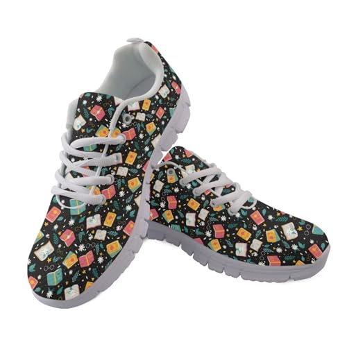 Coloranimal Damen-Turnschuhe, Schnürschuhe, Walkingschuhe, Lauf-Sneaker, Fitness-Sneaker, atmungsaktive Joggingschuhe, Vintage-Buch, 38 EU Coloranimal Damen-Turnschuhe, Schnürschuhe, Walkingschuhe, Lauf-Sneaker, Fitness-Sneaker, atmungsaktive Joggingschuhe, Vintage-Buch, 38 EU von Coloranimal