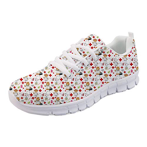 Coloranimal Durable Laufen Walking-Turnschuhe Kawaii Pflege Scrubs Flache Schuhe - Größe EU39 von Coloranimal