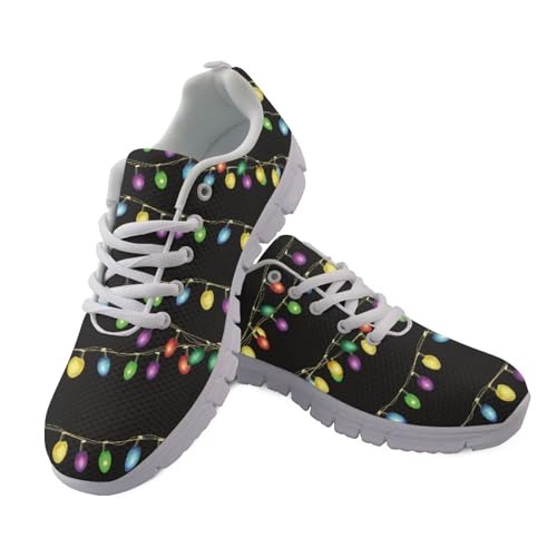 Coloranimal Regenbogen Leichte Schuhe für Frauen Leichte Wanderschuhe Trainer Laufschuhe Weihnachtsschuhe EU 42 von Coloranimal