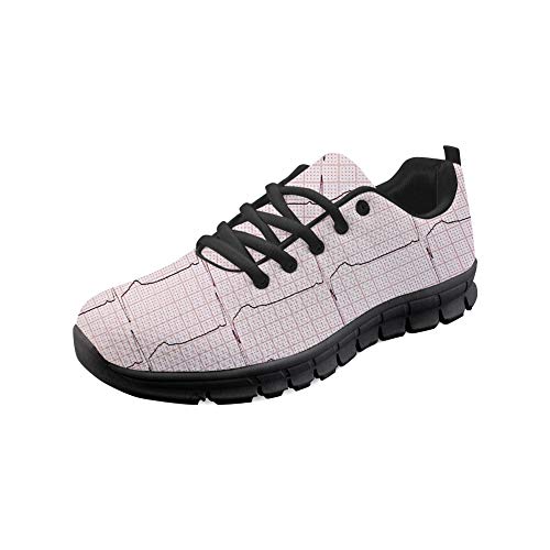 Coloranimal Running Jogging Flats Gymnastik Sport Outdoor Wandern Flache Schuhe für Damen Damen Air Mesh Leichte Gehen Leicht Zu Fuß Turnschuhe -EU Größe 40 von Coloranimal