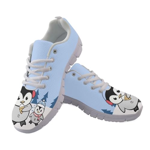 Coloranimal Sneakers für Damen, Schnürschuhe, Laufschuhe, Sportschuhe, Slipper, Tennis, Turnschuhe, modische Sneaker für Sport, Niedlicher Pinguin-Cartoon, 44 EU Coloranimal Sneakers für Damen, Schnürschuhe, Laufschuhe, Sportschuhe, Slipper, Tennis, Turnschuhe, modische Sneaker für Sport, Niedlicher Pinguin-Cartoon, 44 EU von Coloranimal