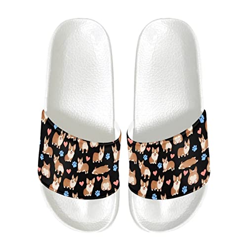 Coloranimal Unisex Slip On Slipper für Sommer Werlsh Corgi Hund Sandalen offene Zehe flachen Strand Flip Flop EU 37 Coloranimal Unisex Slip On Slipper für Sommer Werlsh Corgi Hund Sandalen offene Zehe flachen Strand Flip Flop EU 37 von Coloranimal