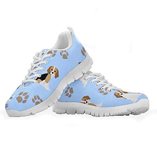 Coloranimal Womens Road Running Jogging Flats Niedliche Tier Beagle Muster Leichte Tennis Sneakers Go Easy Walking Schuhe Schnürschuhe Sneaker Schuhe EU Größe 35 Coloranimal Womens Road Running Jogging Flats Niedliche Tier Beagle Muster Leichte Tennis Sneakers Go Easy Walking Schuhe Schnürschuhe Sneaker Schuhe EU Größe 35 von Coloranimal