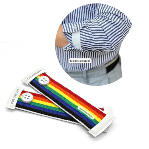Colorcuff Manschettenhalter - Ärmelhalter für Männer mit Stil - Hemdhalter - Langarmhemd - Freizeithemd - Geschenk für Männer (Fuentes) von Colorcuff
