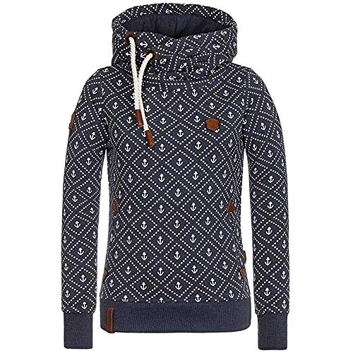 Colording Damen Kapuzenpullover Sweatjacke Sweatshirt Kapuzenjacke Kapuzenpulli Langarm Kapuze Hoodie von Colording