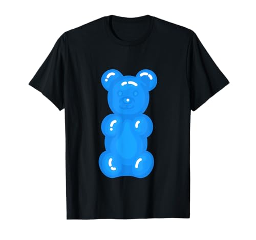 Bären Kinder Blau Liebhaber Gummibär T-Shirt von Colorful Bear Gift Artwork