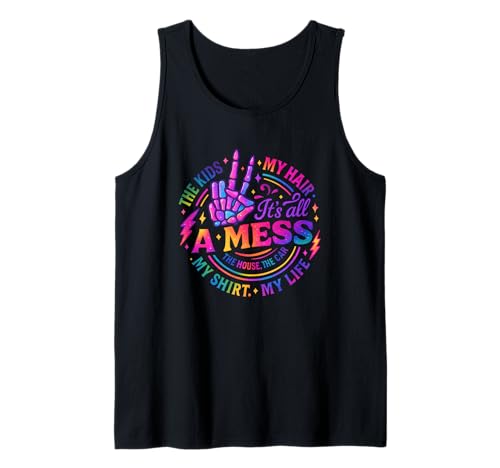 Es ist Alles EIN Chaos The Kids My Hair Life Tank Top Es ist Alles EIN Chaos The Kids My Hair Life Tank Top von Colorful Chaos Life Parenting Humor