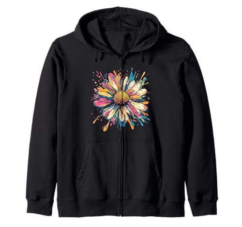 Lustiges Gänseblümchen in schönen Farben für Jungen und Mädchen Kapuzenjacke Lustiges Gänseblümchen in schönen Farben für Jungen und Mädchen Kapuzenjacke von Colorful Daisies