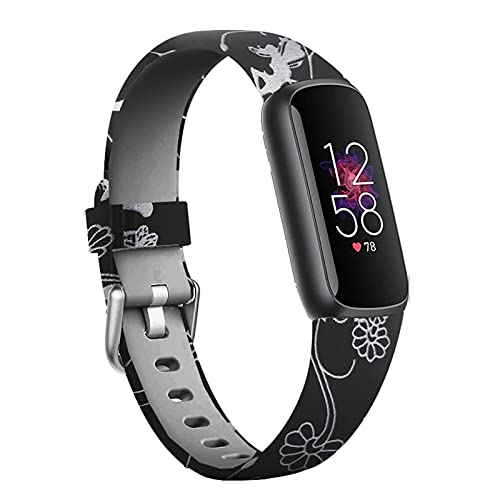 COLORFUL Uhrenarmband Für Fitbit Luxe Color Printing Armband, Small Size(190mm) Sport Ersatzarmband Uhrenarmband Ersatz Wechselarmband Smart watch band (C) von Colorful Elektronik