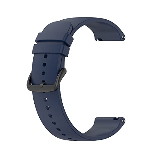 Colorful Uhrenarmband Für Samsung Galaxy watch 4 Classic Runder Schwanz Sport Silikon Ersatzarmband - Uhrenarmband Replacement Wechselarmband Smartwatch Strap Bracelet Belt (Dblau) von Colorful Elektronik