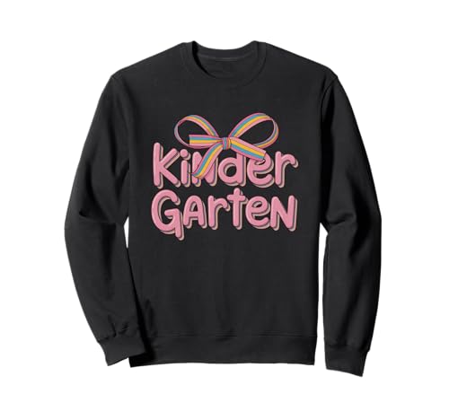 Kinder Garten Regenbogen Bogen Delight Design Sweatshirt Kinder Garten Regenbogen Bogen Delight Design Sweatshirt von Colorful Kindergarten Fun School Time