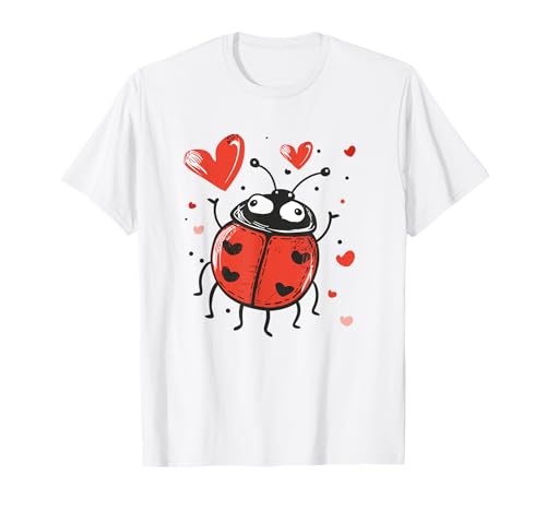 Süßer Marienkäfer I Kids Marienkäfer T-Shirt von Colorful Ladybug Art