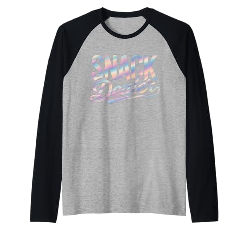 Lustiger Snack Dealer Spruch Humorvoller Essensliebhaber Frauen Männer Raglan Lustiger Snack Dealer Spruch Humorvoller Essensliebhaber Frauen Männer Raglan von Colorful Pastel Snacks Teacher Mom Candy Humor