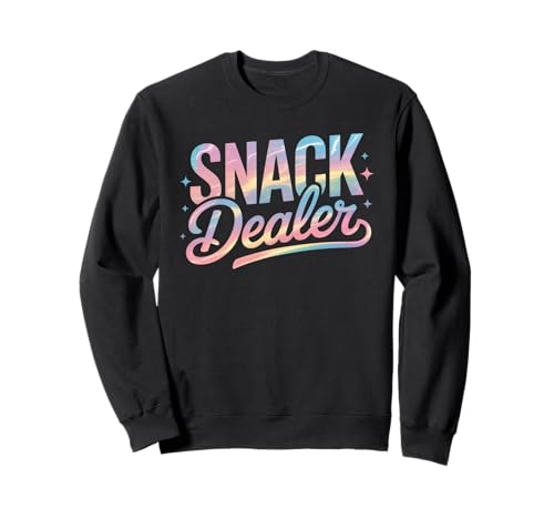 Lustiger Snack Dealer Spruch Humorvoller Essensliebhaber Frauen Männer Sweatshirt Lustiger Snack Dealer Spruch Humorvoller Essensliebhaber Frauen Männer Sweatshirt von Colorful Pastel Snacks Teacher Mom Candy Humor