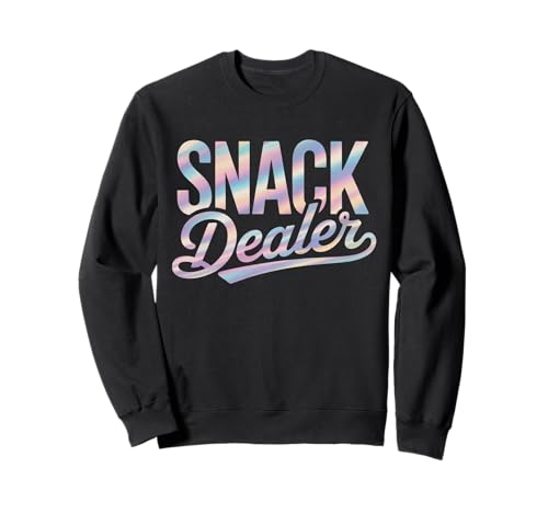 Lustiger Snack Dealer Spruch Humorvoller Essensliebhaber Frauen Männer Sweatshirt Lustiger Snack Dealer Spruch Humorvoller Essensliebhaber Frauen Männer Sweatshirt von Colorful Pastel Snacks Teacher Mom Candy Humor