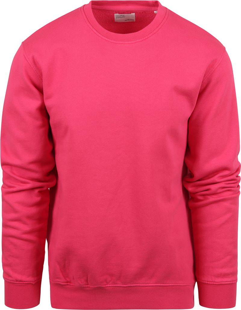 Bunter Standard-Pullover Dunkelrosa - Größe XXL von Colorful Standard