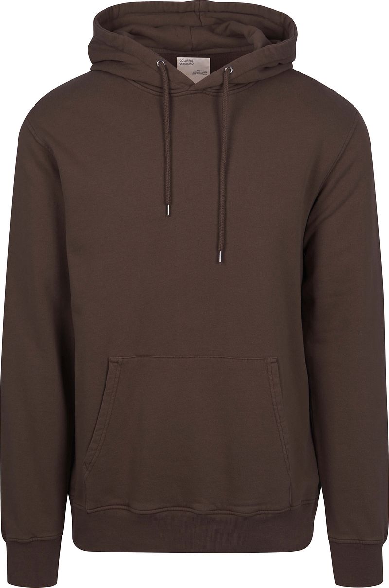 Colorful Standard Organic Hoodie Dunkelbraun - Größe XXL von Colorful Standard