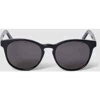Colorful Standard Sonnenbrille mit runden Gläsern in Black, Größe One Size von Colorful Standard