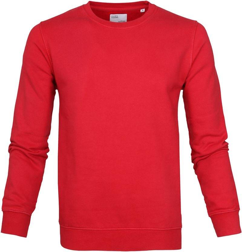 Colorful Standard Sweater Scarlet Red - Größe XXL von Colorful Standard