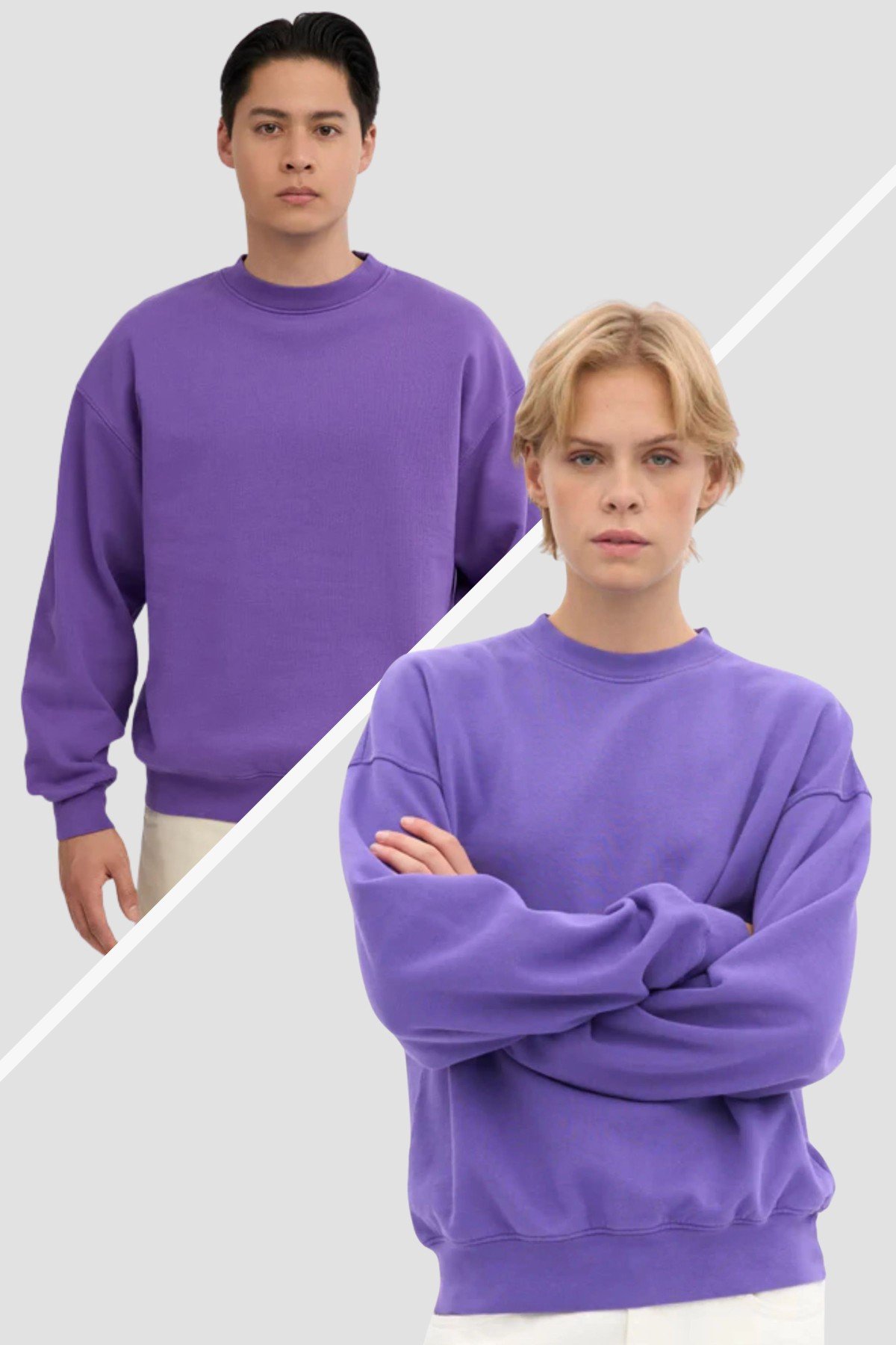 Sweatshirt Oversized Crew von Colorful Standard