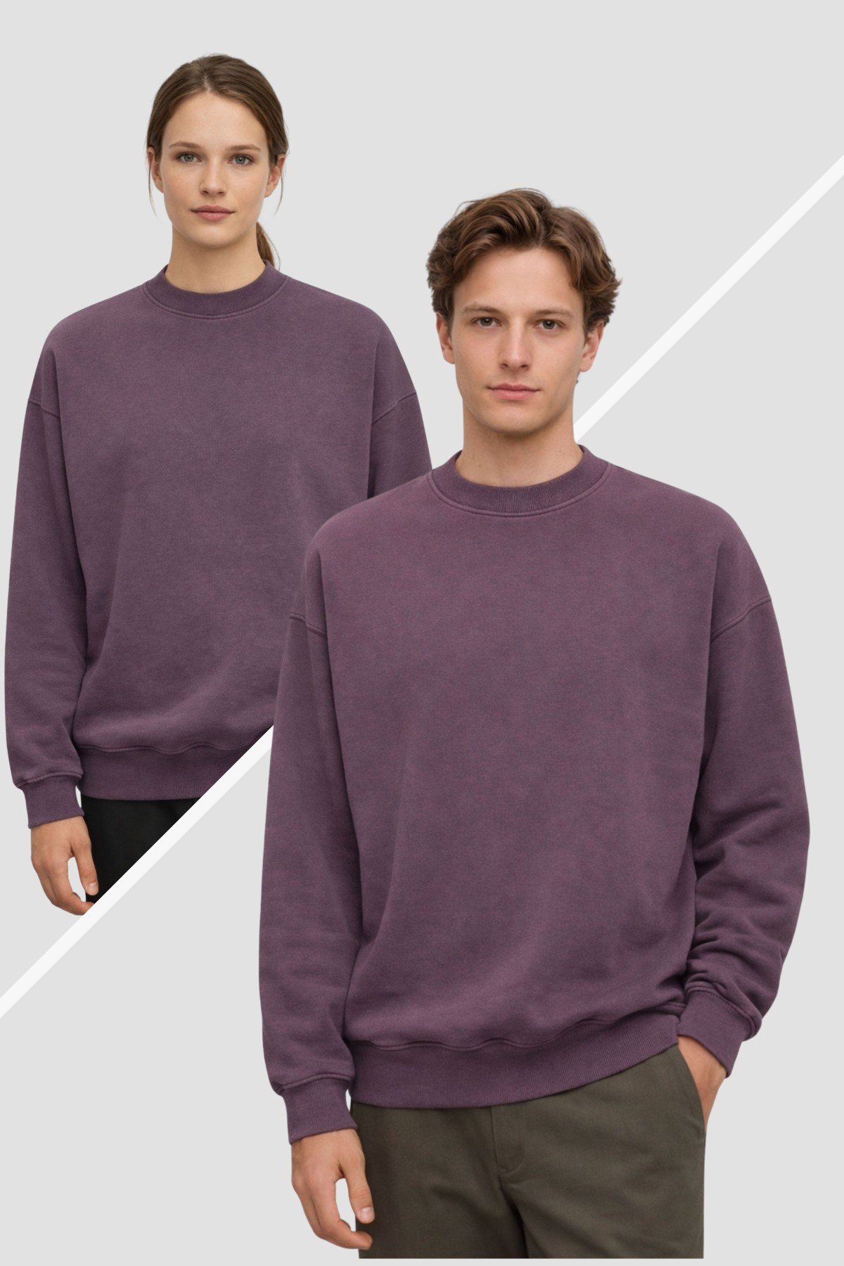 Sweatshirt Oversized Crew von Colorful Standard