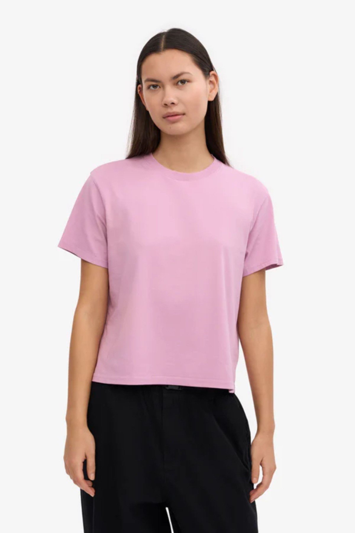 T-Shirt Boxy Crop von Colorful Standard