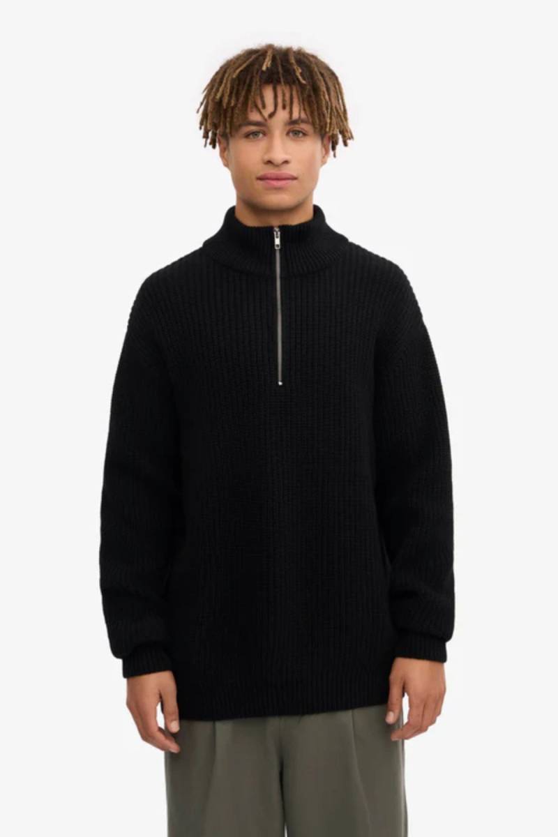 Wollpullover Merino Quarter Zip von Colorful Standard