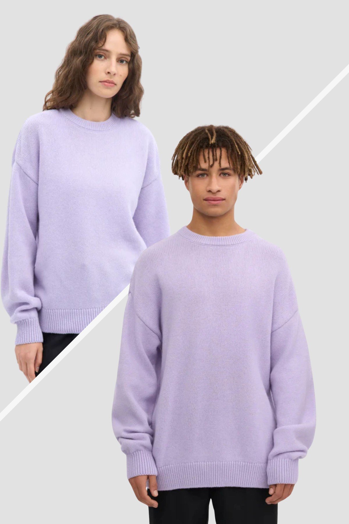 Wollpullover Oversized Merino Wool Crew von Colorful Standard
