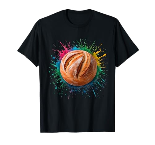 Baker Herren Damen Bunte Aquarell Backen Brot T-Shirt Baker Herren Damen Bunte Aquarell Backen Brot T-Shirt von Colorful Watercolor Men Women Bread