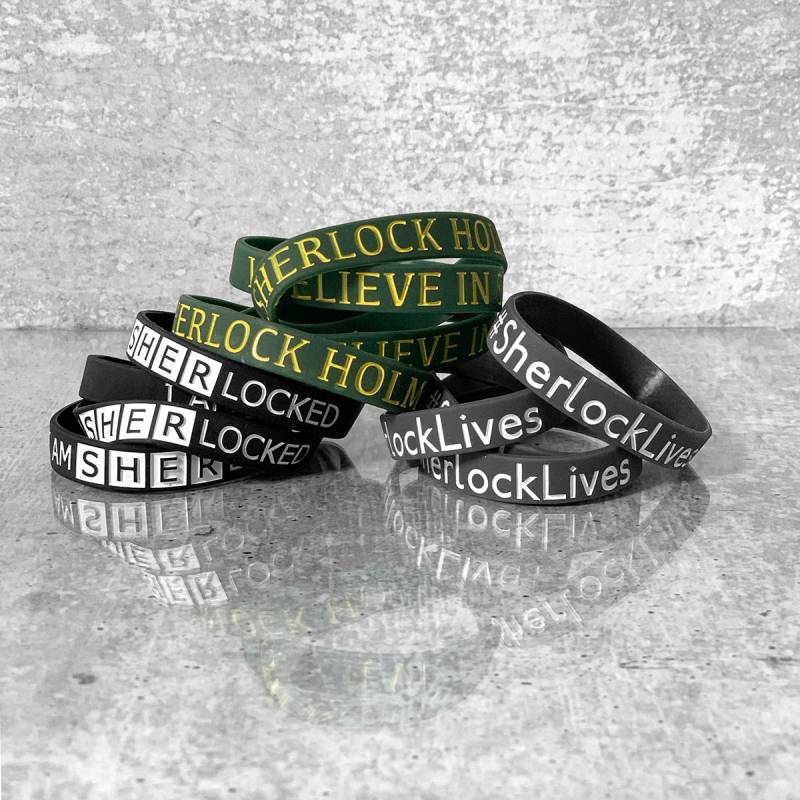 Verkauf - Sherlock Holmes Silikonarmband Verkauf - Sherlock Holmes Silikonarmband von ColorfulGeekiness
