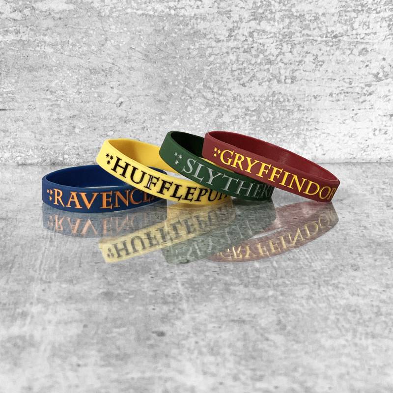 Wizards House Silikon-Armband Wizards House Silikon-Armband von ColorfulGeekiness