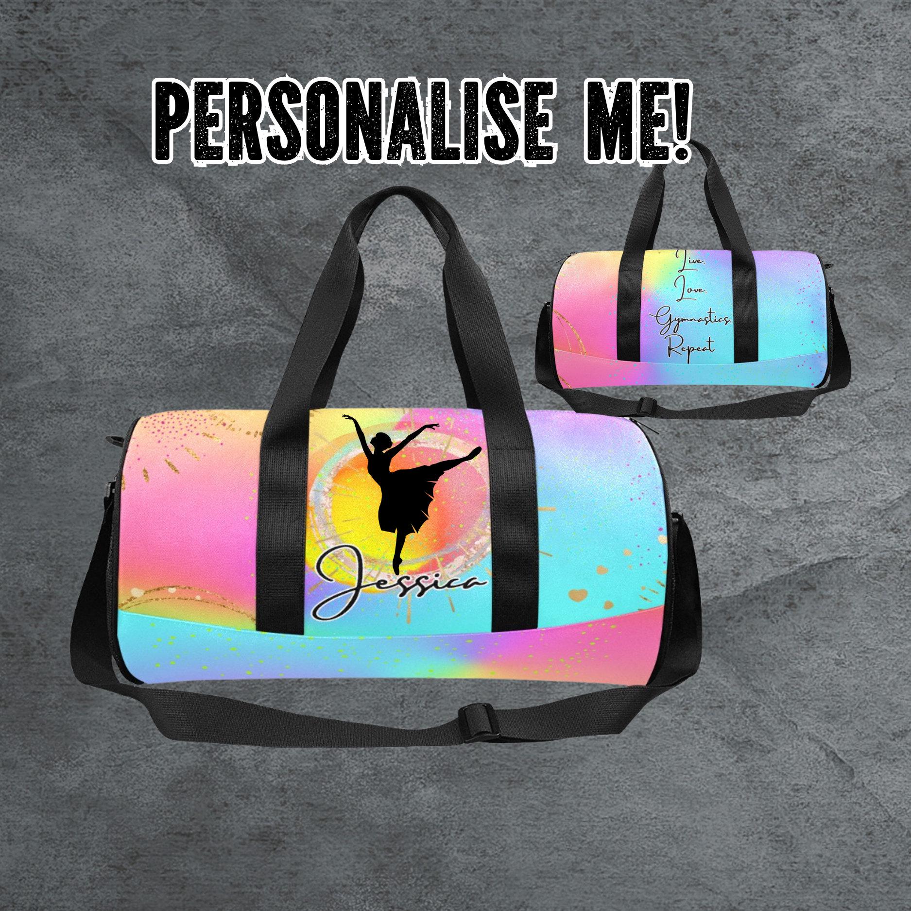 Personalisiertes Seesack Für Balletttänzer - Mädchen Ballerina-Tasche Vollständig Angepasst Cooles Geschenk Ballett-Mädchen Maßgeschneiderte von Colorfulmamas
