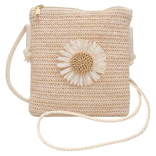 Colorich Strohtaschen Damen Sommer, Boho Umhängetasche, Bags for Women Kleine Tasche für Sommer Urlaub Strand Reisen von Colorich ㅤ