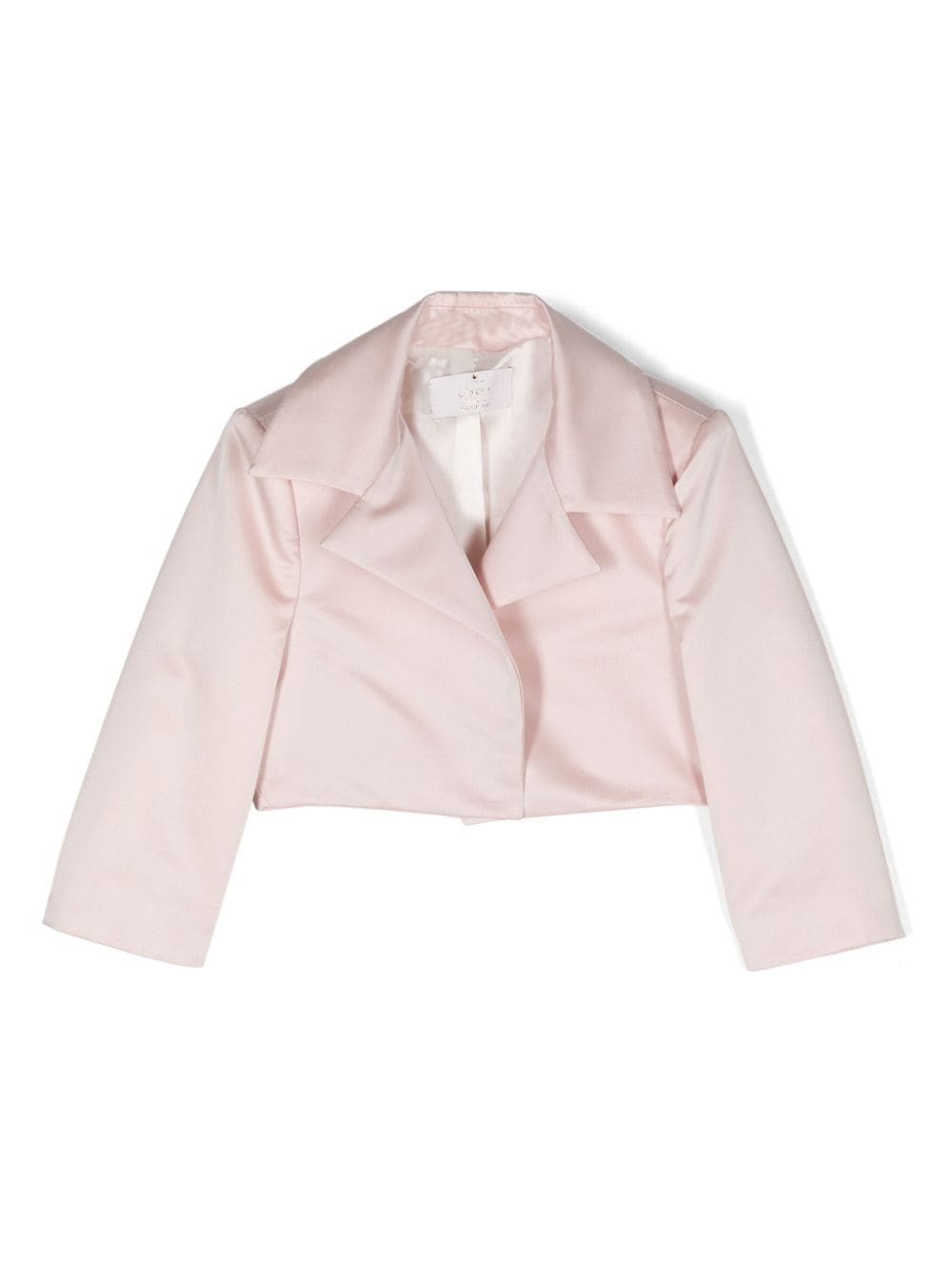 Colorichiari Satinjacke mit langen Ärmeln - Rosa von Colorichiari