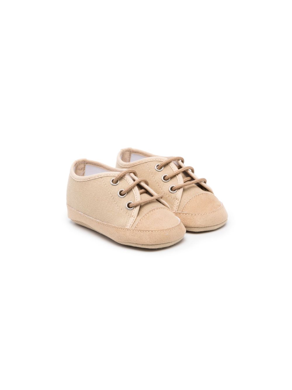 Colorichiari Schnürschuhe mit Kontrastkappe - Nude von Colorichiari