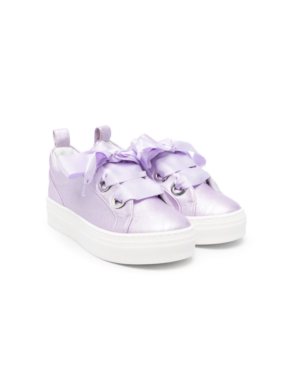 Colorichiari Sneakers mit metallischem Finish - Violett von Colorichiari
